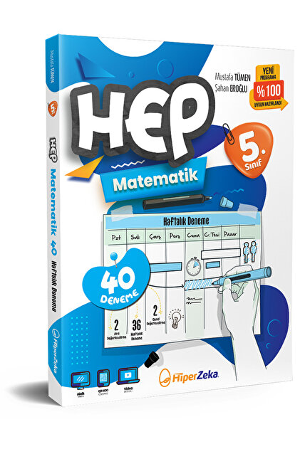 Hiper Zeka Avantajlı Set 2026 5. Sınıf Hep Denemeleri - Fiyatı
