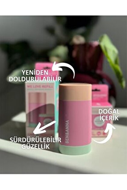 Genel Markalar Ben & Anna Persian Lime Vegan Deodorant Stick 40 G
