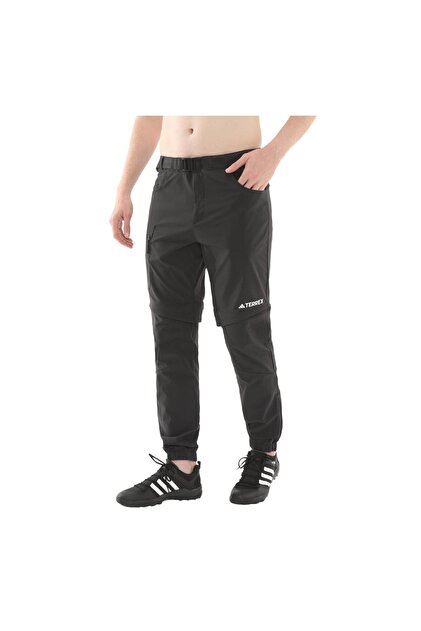 adidas HN2896-E Terrex Utilitas Hiking Zip-Off Erkek Pantolon