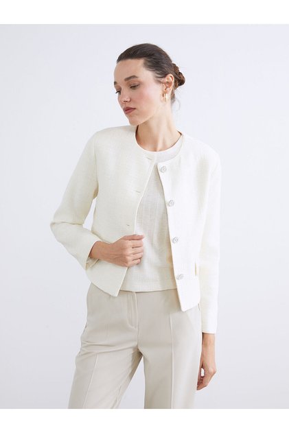 Vizyon New Season Crew Neck Women's Jacket