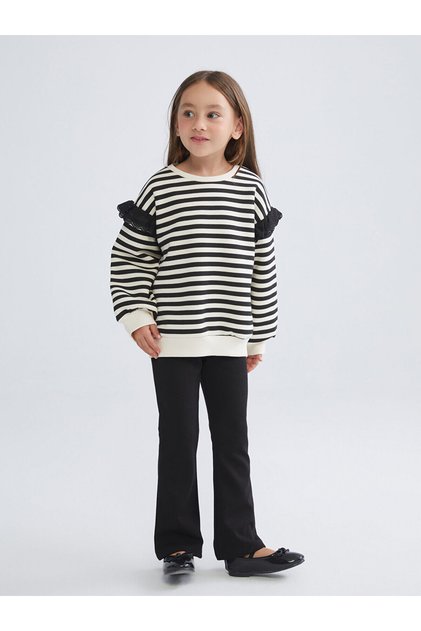 Elastic Waist Spanish Leg Girls' Tights