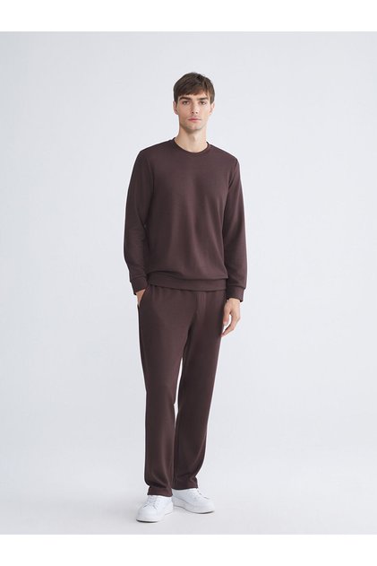 Lcwaikiki Classic Mürdüm Standard Fit Men's Sweatpants