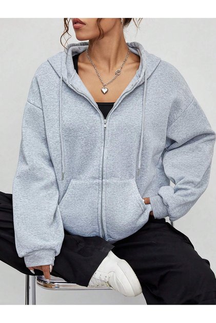 Women's Zippered Cardigan