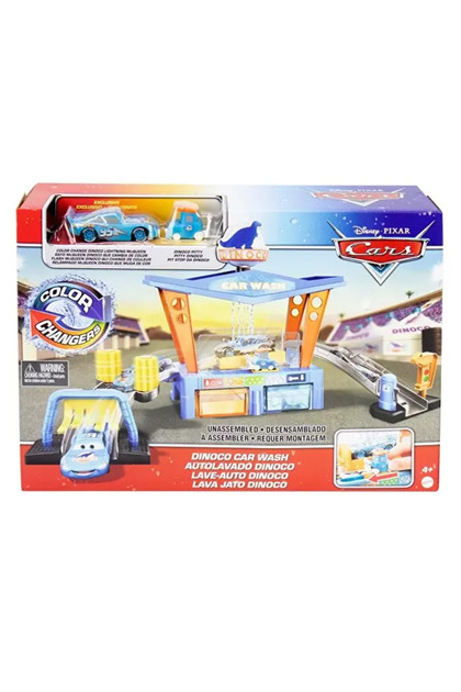 Cars Disney Pixar Cars Color Changers GRC Lightning McQueen (1/55