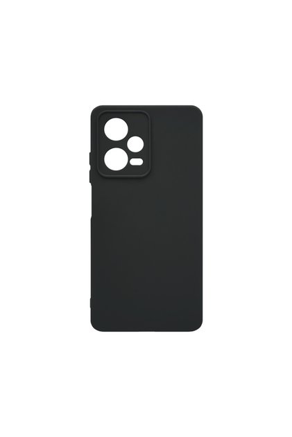 Husa Premium Silicon + Sticlă Securizată pentru POCO X5 Pro / Xiaomi Redmi Note 12 Pro 5G, Negru