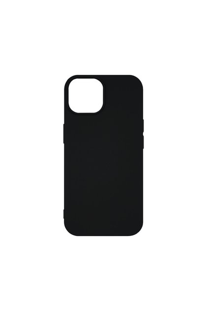 Carcasă Husa Premium din silicon + sticlă securizată pentru Apple iPhone 15, neagră