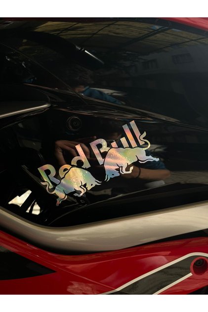 Hologram Bull Sponsor (Rdbll) Sticker 15X6Cm for Motor-Helmet-Car