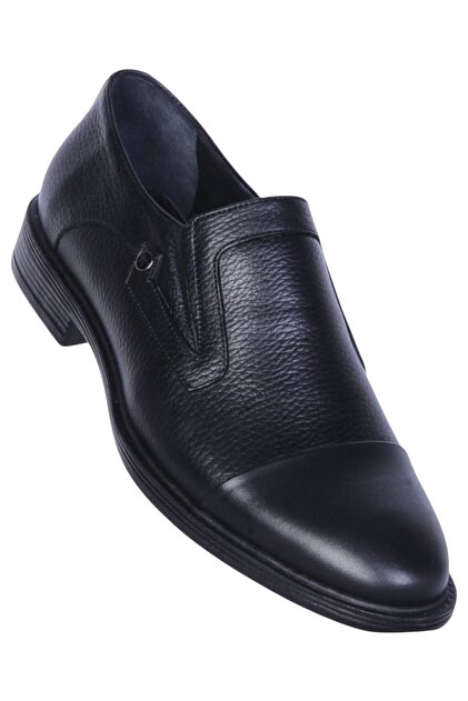 M153 Черни гумени кожени мъжки класически обувки