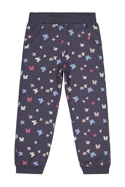 Kelebek Printed 6-9 Years Old Sweatpants - Gray 7-8 Years Old