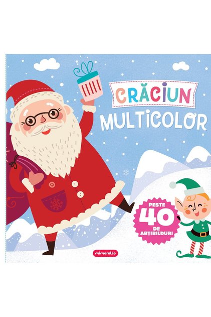Craciun multicolor - peste 40 de abțibilduri multicolore
