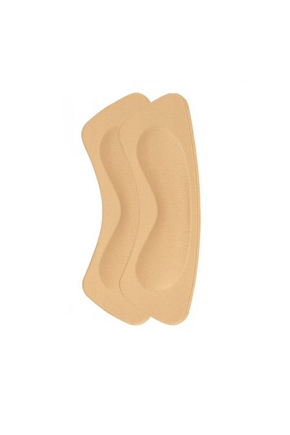Set 2 branturi cu pernite pentru calcai , pentru incaltaminte, 10.3 cm , crem