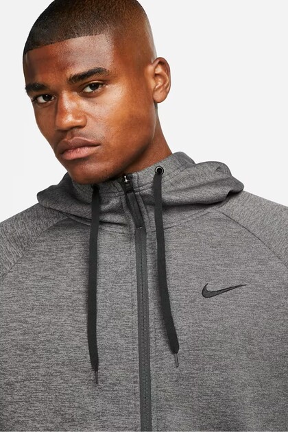 Nike Therma Fit Full Zip Hoodie Erkek Kapüşonlu Termal Fermuarlı