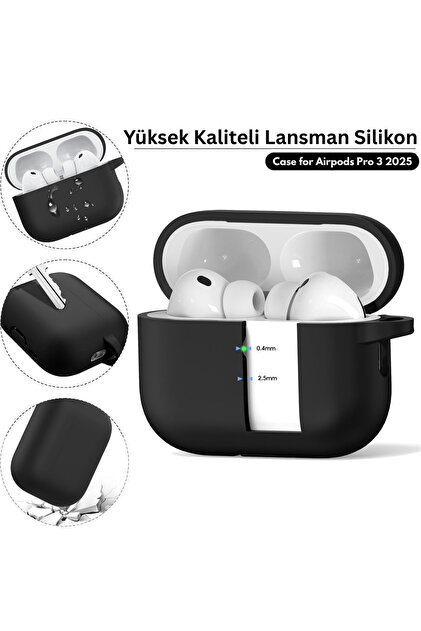 AirPods Pro3左耳、ケースセット favorscase Airpods Pro 3 2025 Uyumlu Lansman Airpods Kılıfı İçi