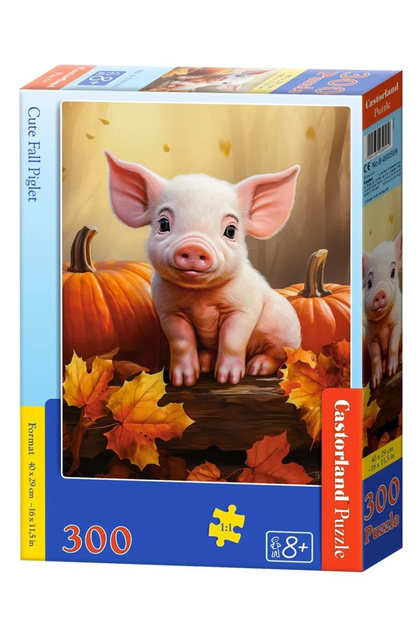 Puzzle 300 piese Purceluș drăguț de toamnă 030569