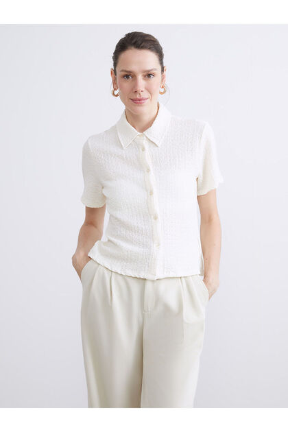 Peak New Season Textured Women's Shirt