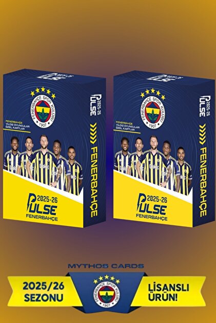 Mythos Cards Fenerbahçe Pulse Futbol Kart Serisi 2025-2026 Sezonu