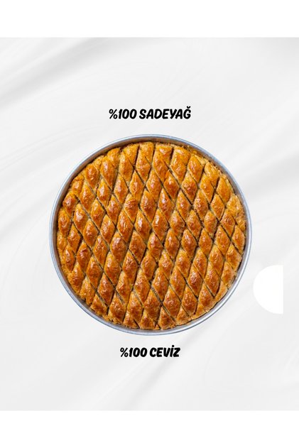 Bol Cevizli Sadeyağlı Ev Baklavası Kutulu 2 KG