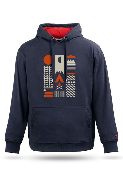 Hooded Sweatshirt Kamp Bauhaus Design Hooded Sweatshirt