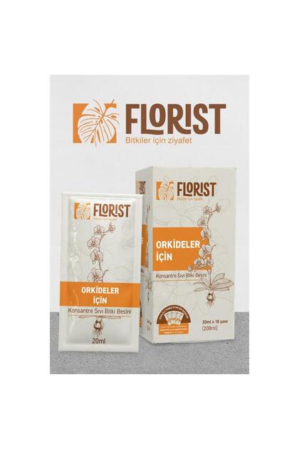 FLORİST Orkide İçin Sıvı Bitki Besini – Çiçeklenme Destekleyici