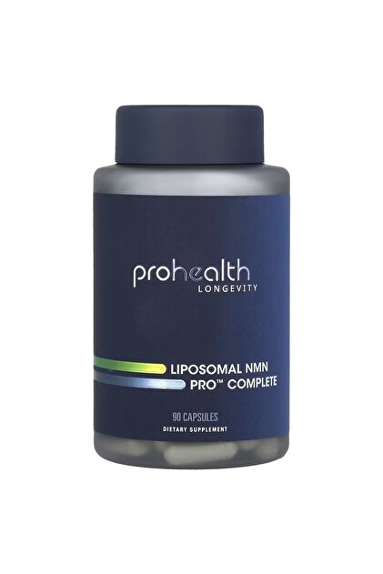 ProHealth Longevity Liposomal NMN Resveratrol Tmg Pro Complete 90 Caps