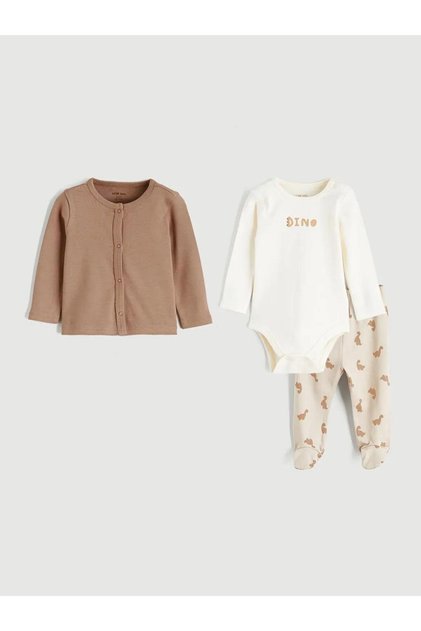 Printed Baby Boy Set 3-Piece (W5)