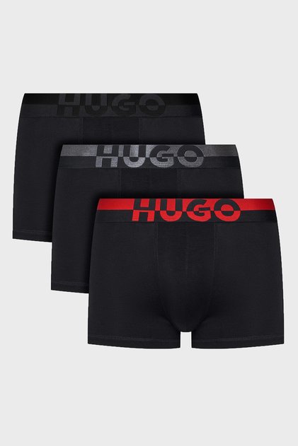 Logolu Streç Pamuklu 3 Pack Boxer Erkek BOXER 50545667 002