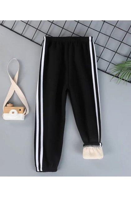 Unisex Sweatpants with Plush Details Inside, the New Fashion for Winter