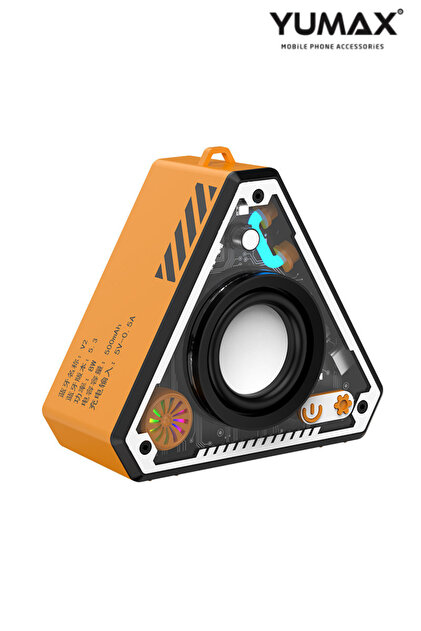 yumax RGB Işıklı Kablosuz Bluetooth Hoparlör 5W | Su Geçirmez IP65