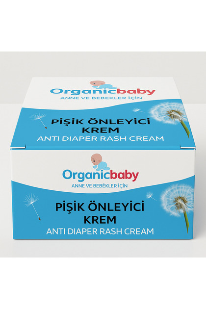 Pişik Önleyici Krem Rash Cream Temiz İçerikli Güvenle Kullanabilirsiniz