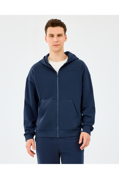 Skechers M Essential Full Zip Hoodie Sweatshirt Erkek Siyah
