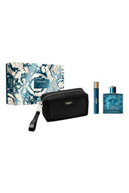 Versace Eros EDT XMAS Set 25 (100ML+TS10ML+Pouch) - Fiyatı, Yorumları