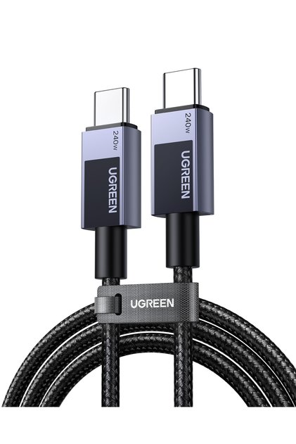 Καλώδιο USB-C σε USB-C 240W Υπερταχεία Παροχή Ισχύος, 2μ, Μαύρο