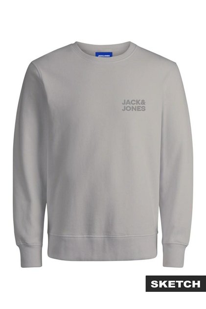 Jack Jones Logo Crew Neck Relax Fit Men's Sweat 12290659