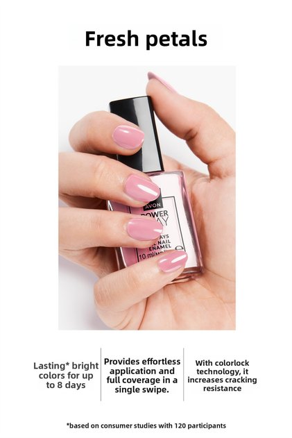 Power Stay Gel Nail Polish 10ml - Petal Fresh