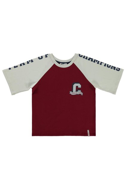Boy's T-Shirt 10-13 Years Old Claret Red