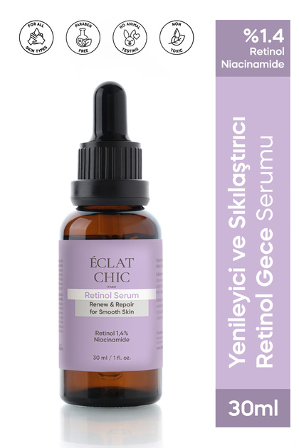 Eclat Chic Cilt Yenileyici Ve Sıkılaştırıcı Retinol Gece Serumu