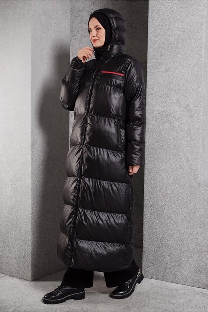 Hooded Inflatable Coat 90389