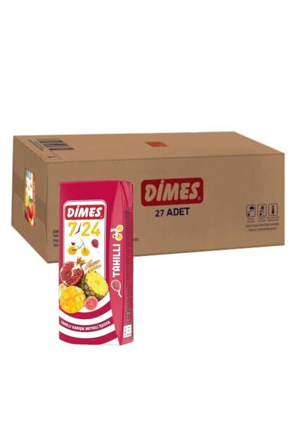7/24 Karışık Meyve Suyu 200 Ml X 27 Adet