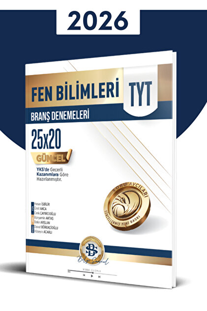 Bilgi Sarmal Yayınları Bilgi Sarmal 2026 Tyt Fen Bilimleri 25 X 20
