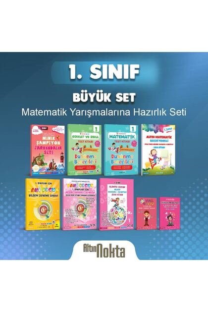 1. SINIF BİLSEM - KANGURU - OLİMPİYAT BÜYÜK SET