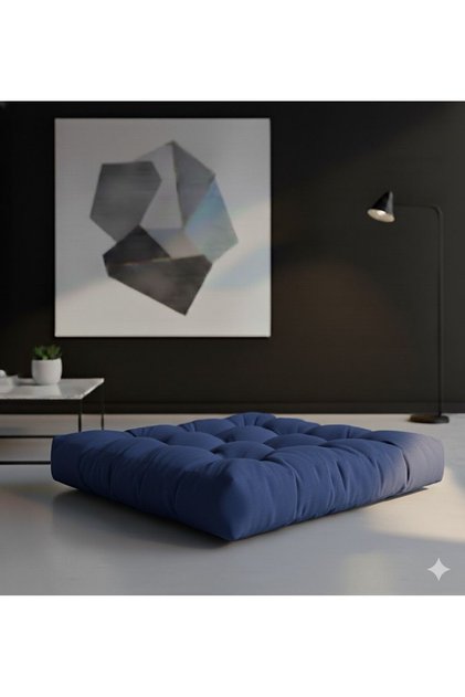 Dekoratif Kadfiemsi Yer & Palet Minderi 60x60x10 (GÖRSELDEKİ ÜRÜN)-Krem