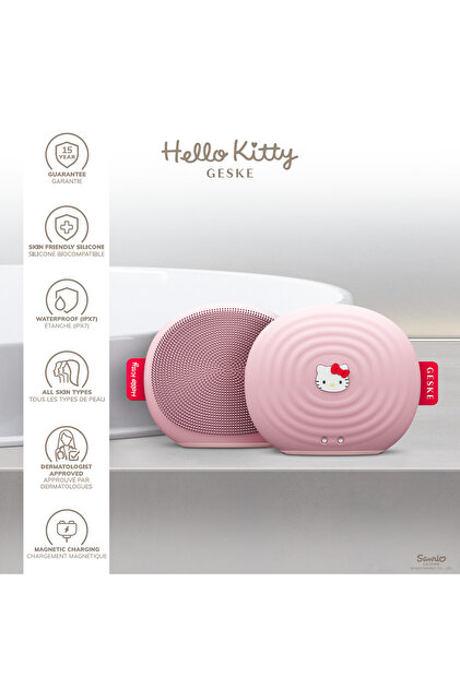 フレキシア セルクリスタル＋THE FACE  定価320100円　新品正規品 Geske Hello Kitty Yüz Temizleme ve Masaj Cihazı (Titreşimli) Sonic