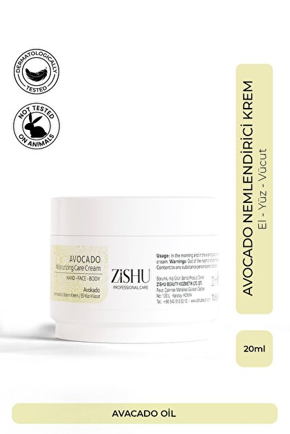 ☆　みゅう様│ クリーム２ &ローション３ ZİSHU Avokado Nemlendirici Krem – El, Yüz ve Vücut - 175ml