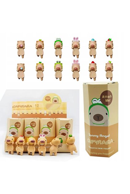 Jusso Capybara Sonny Angel Hippers Blind Box sürpriz figür