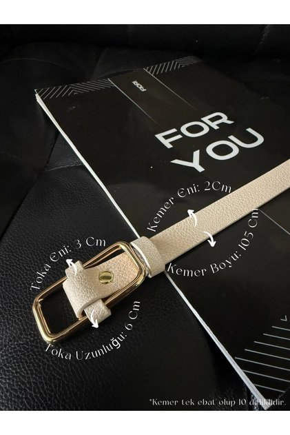 Rectangular Buckle Pants Belt for Women, Coat Belt, Shirt Belt, Dress Belt