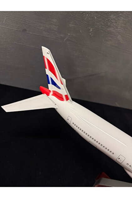 AYDINARTSHOP British Airways Boeing 777 Uçak Maketi – 1:157 Ölçek