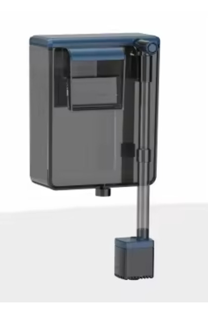 Filtru Acvariu YBA-02 cu Generator de Oxigen și Pompă Integrată | 2W | Compact și Silențios