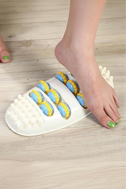 Silindirli Ayak Masaj Aleti - Ayak Rahatlatıcı, Anti-Slip, Sağlam Yapı