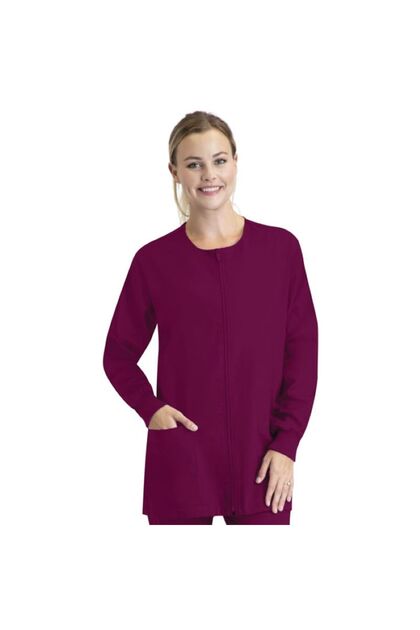 Valor Be003 Unisex Women's Men's Single Top Zippered Nurse Doctor Hospital Uniform Jacket