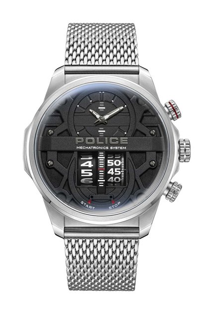 Ανδρικό Ρολόι Police PEWJG0006504, Quartz, 44mm, 5ATM